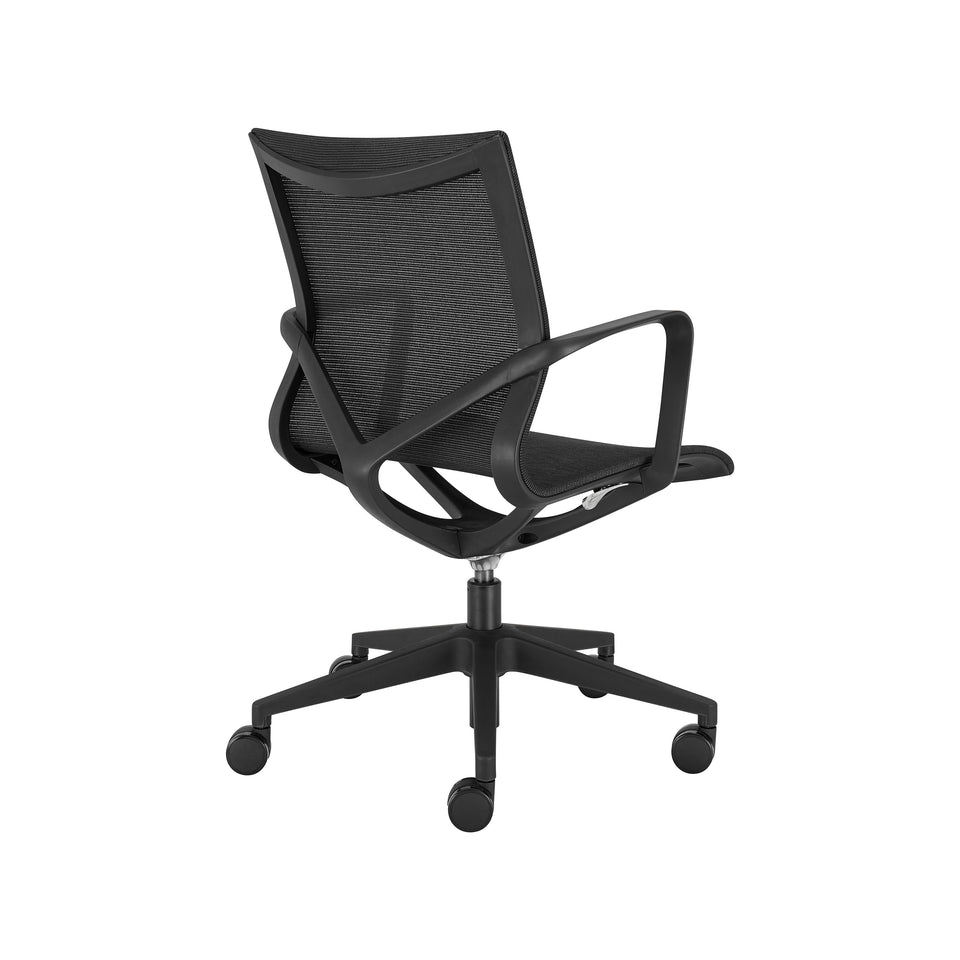 office chair - back view