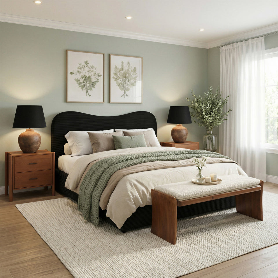 Beleza Nightstand Walnut