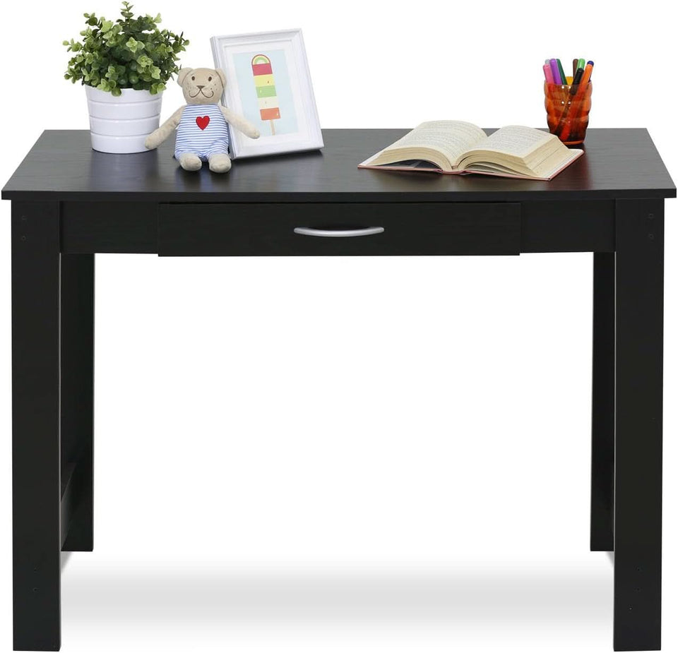 Jaya Writing Desk Large Blackwood With Drawer Home Office Desk