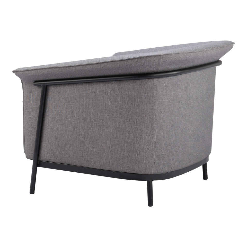 Burry Accent Chair Slate Gray