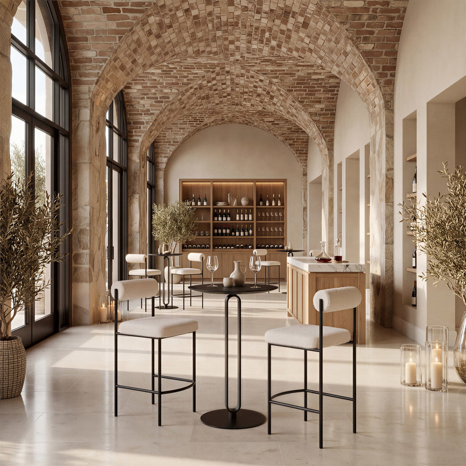 Derry Counter Table Black