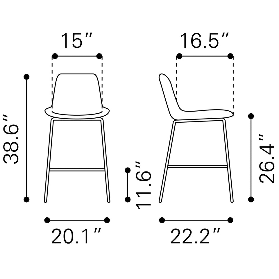 Byron Counter Stool Brown