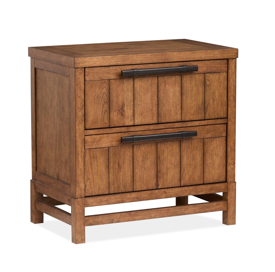 Conway - Drawer Nightstand - Honey Wheat