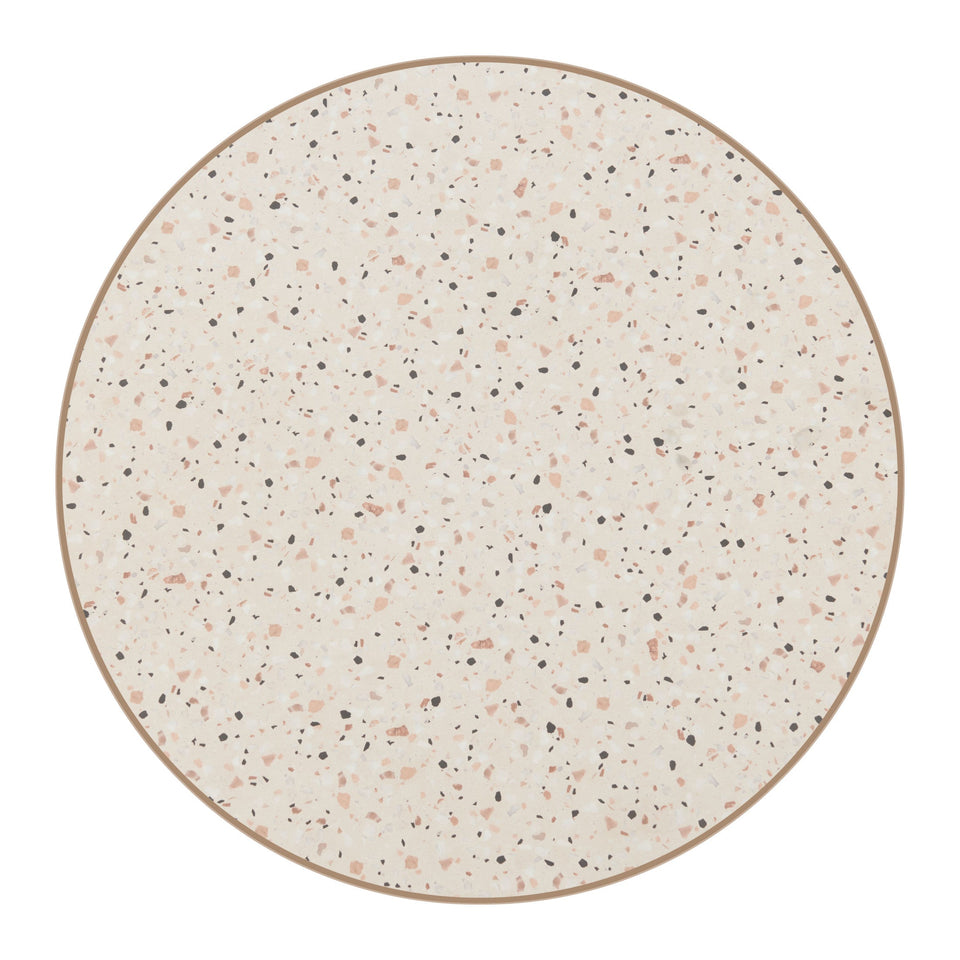 Bite Bistro Table Beige & Gold