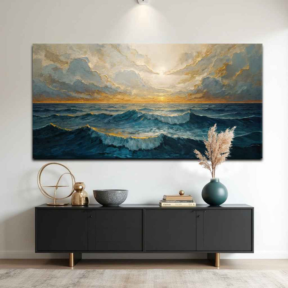 Waterscape Abstract Wall Art XI