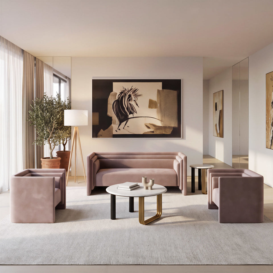 Trippel Loveseat Taupe
