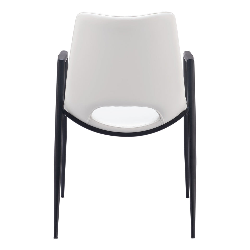 Desi Dining Chair (Set of 2) White