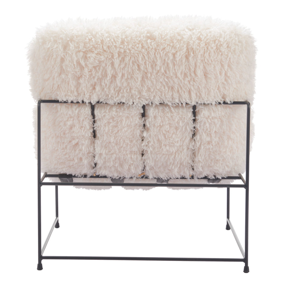 Pelut Accent Chair White