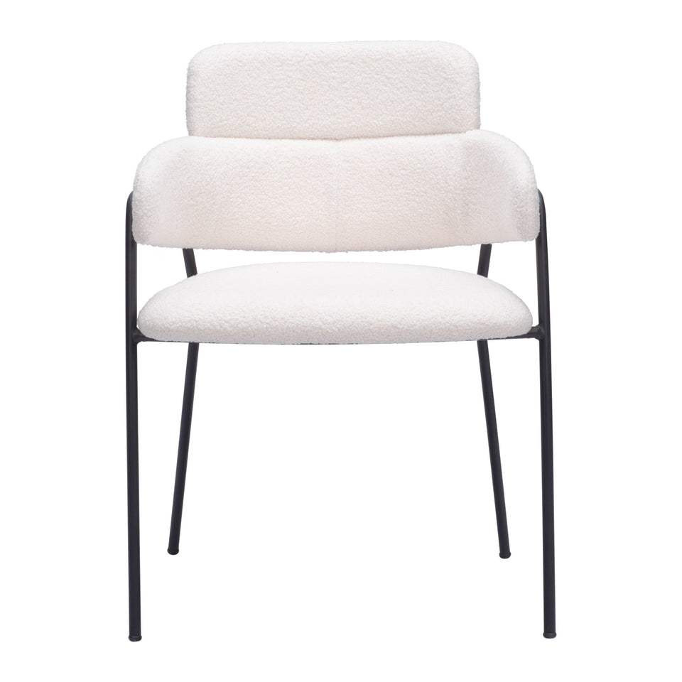 Marcel Dining Chair (Set of 2) Cream