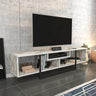 White Marble Pattern & Black