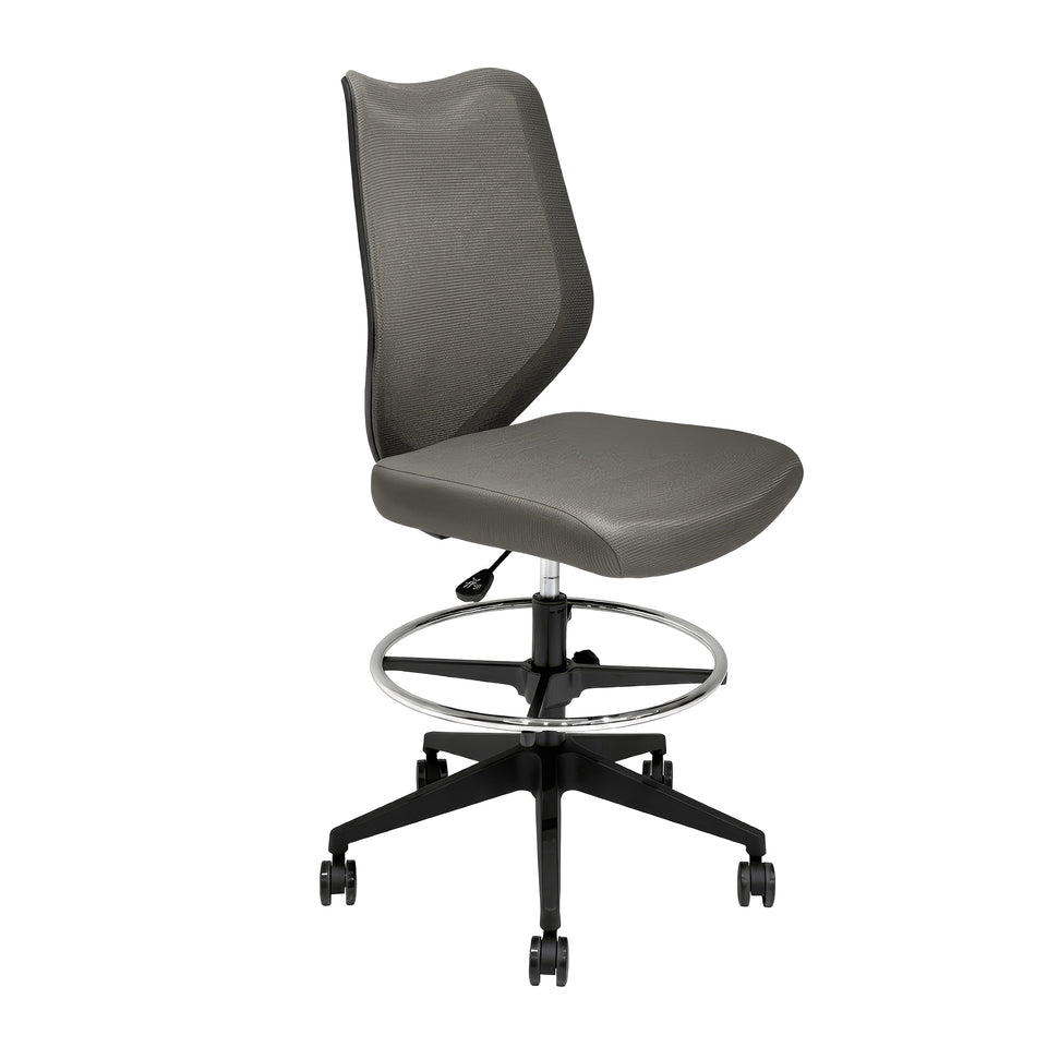bar stool - side angle view