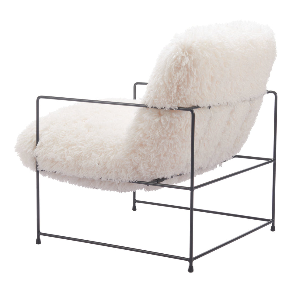 Pelut Accent Chair White