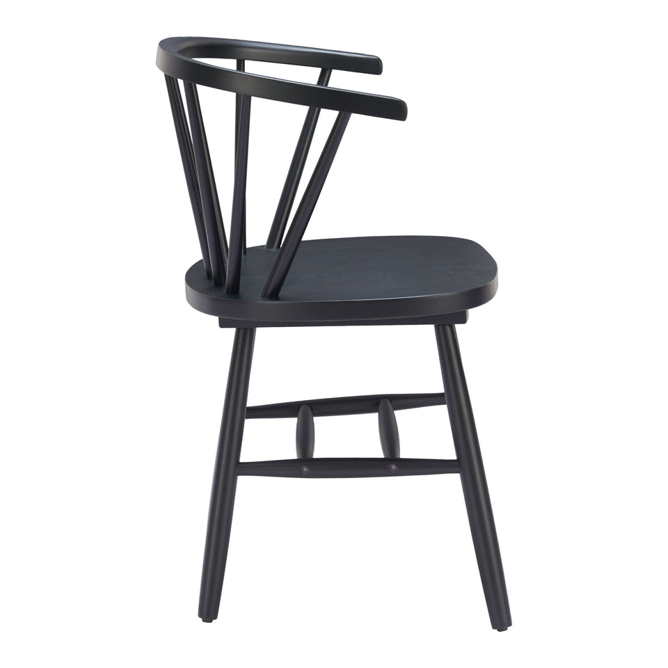 Stenger Dining Chair (Set of 2) Black