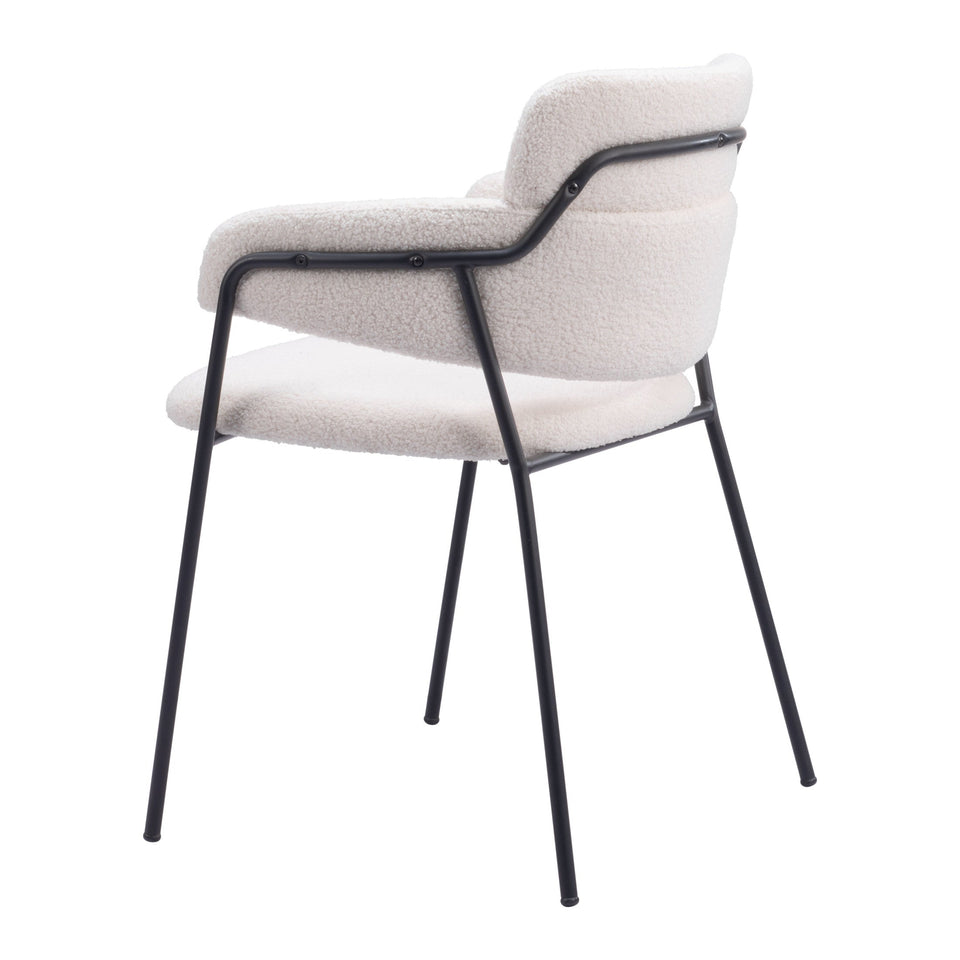 Marcel Dining Chair (Set of 2) Cream