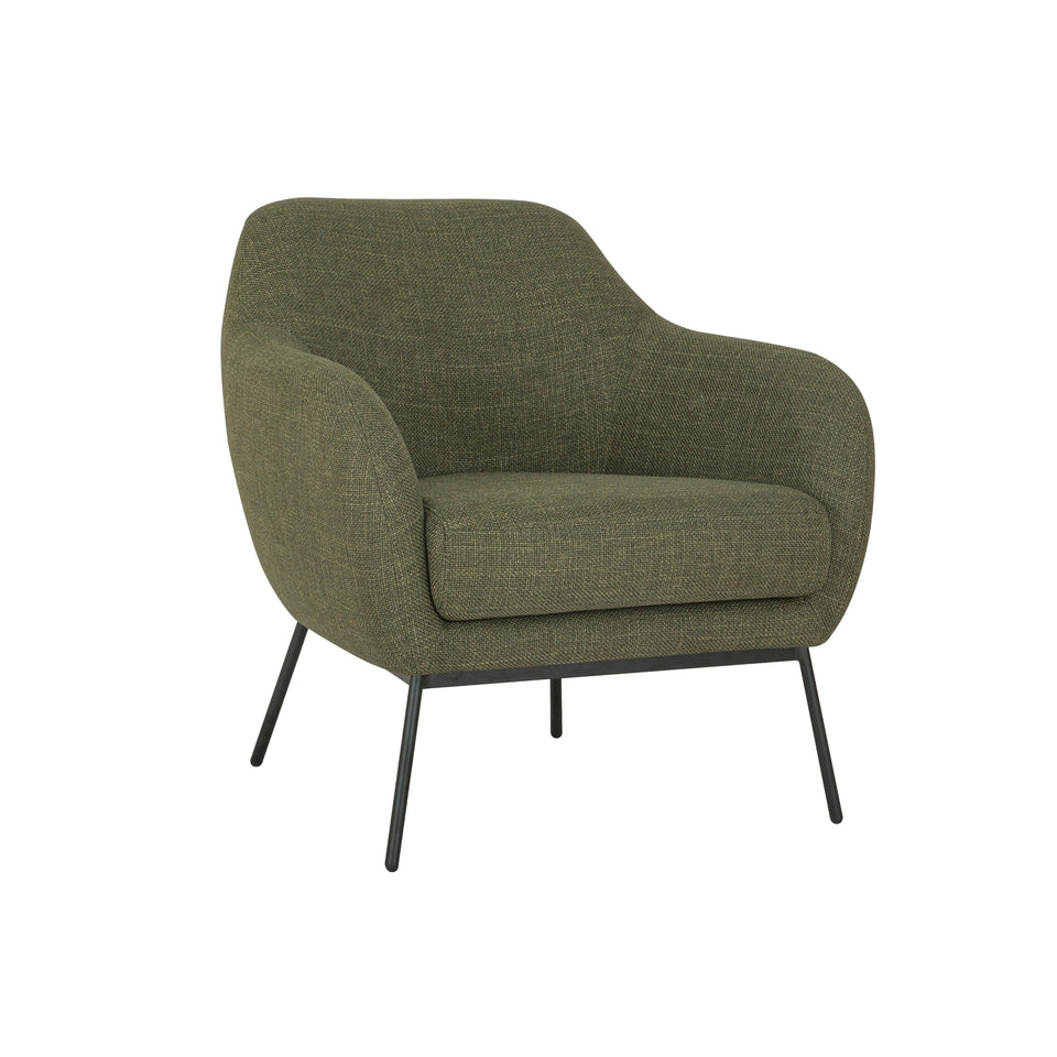 lounge chair - side angle view