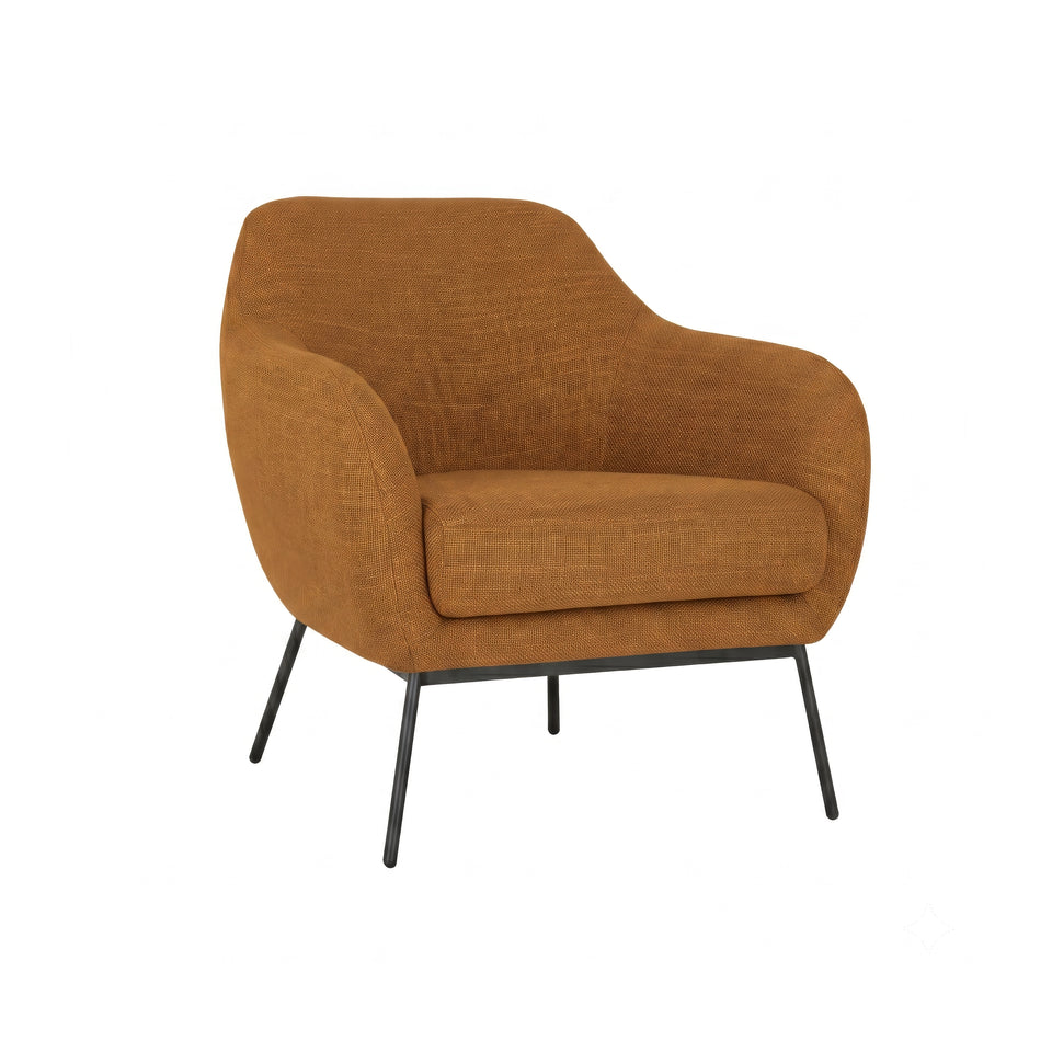 lounge chair - side angle view