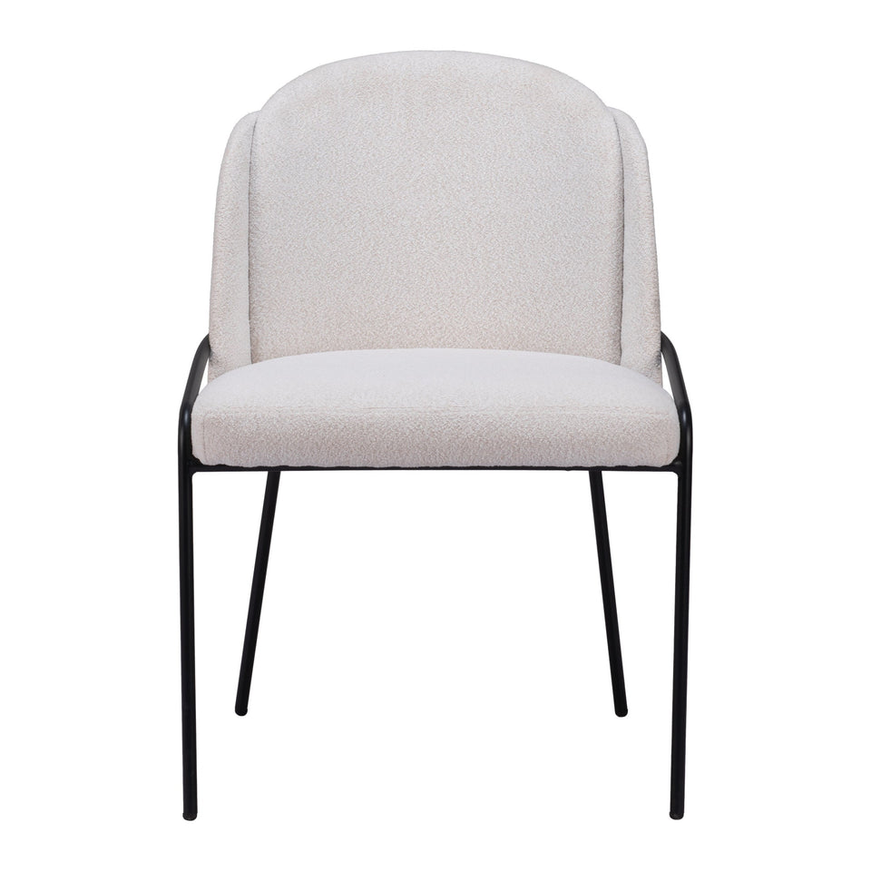 Jambi Dining Chair (Set of 2) Ivory