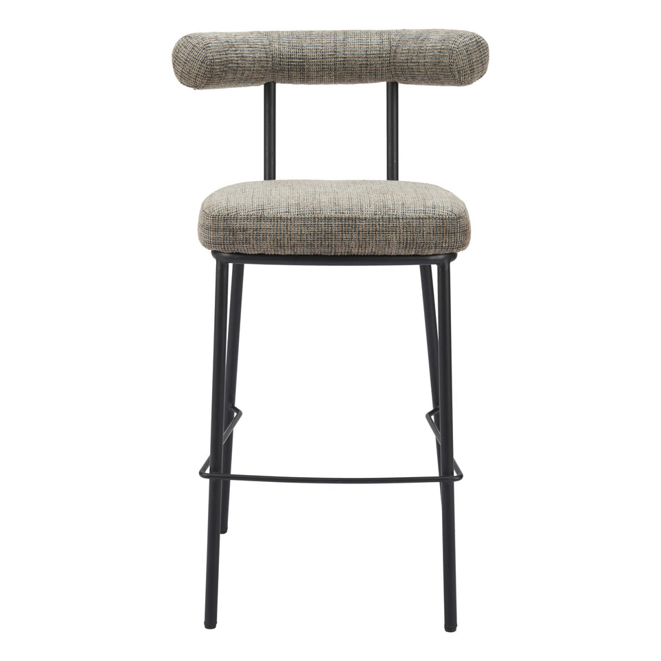 Kede Barstool Green Tweed