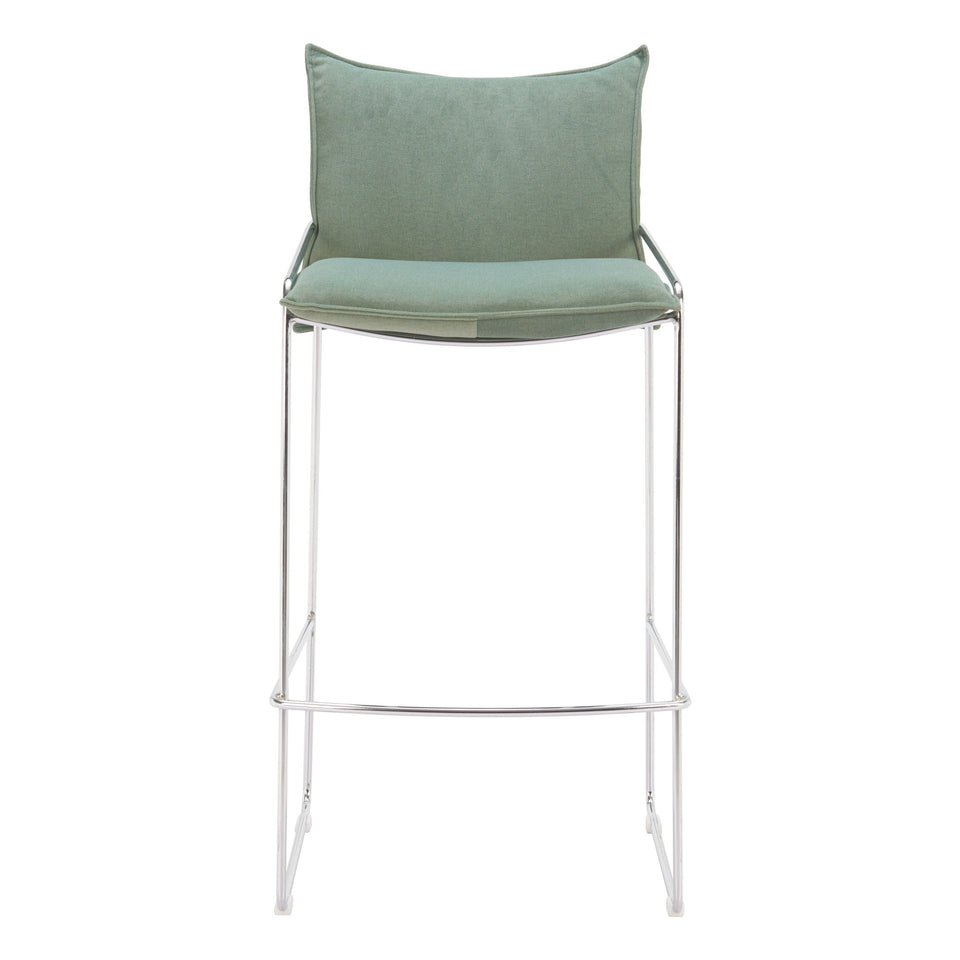 Pola Barstool Green