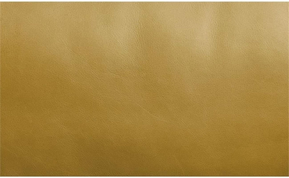Radia Sofa With Pillow Yellow Turmeric Top Grain Leather