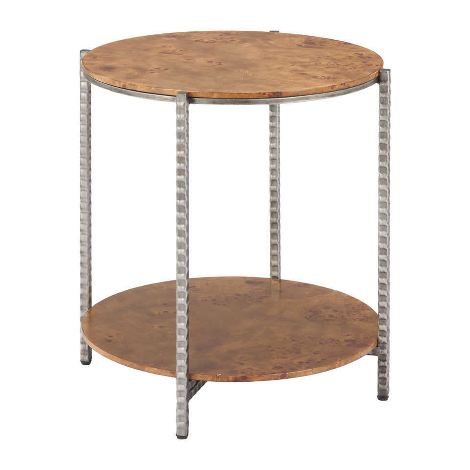 Adna Side Table Brown