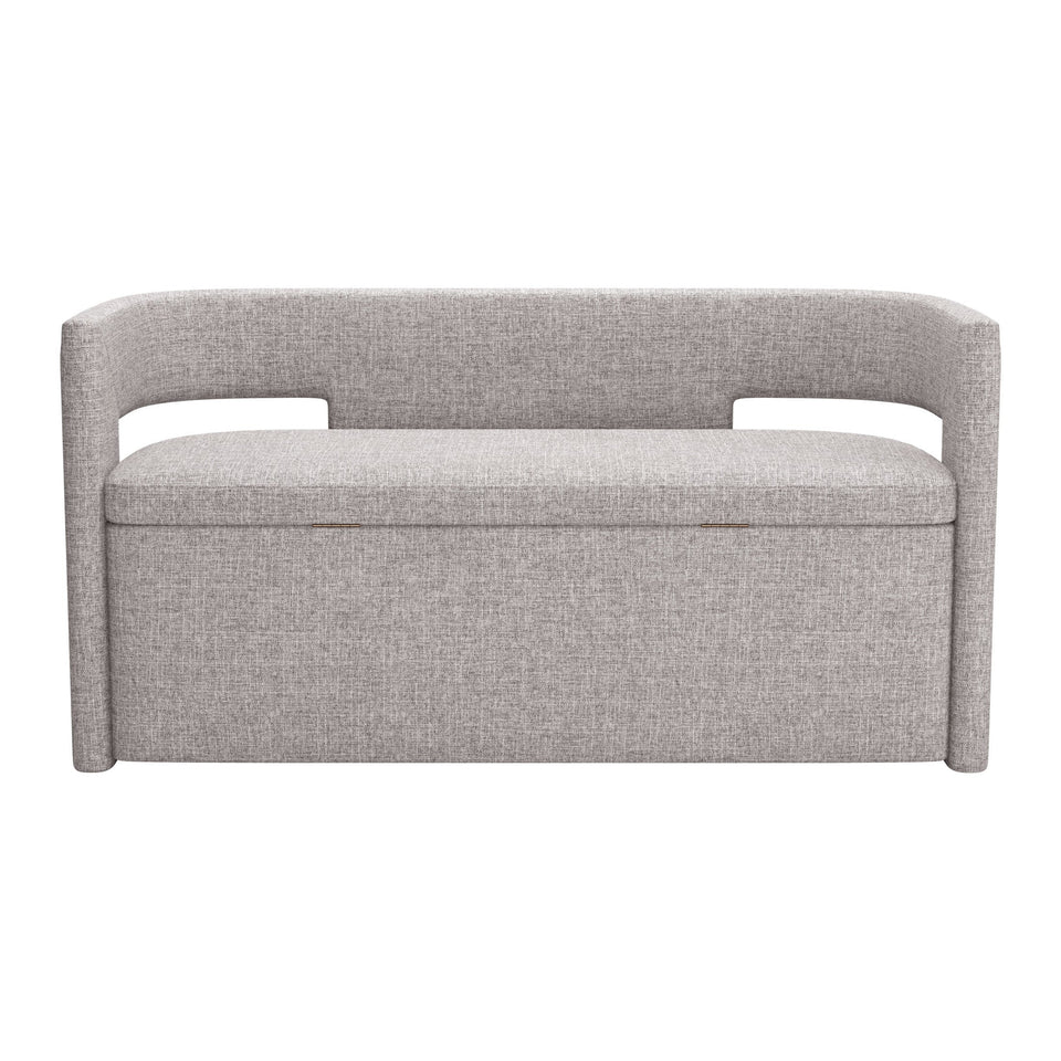 Papua Storage Bench Gray