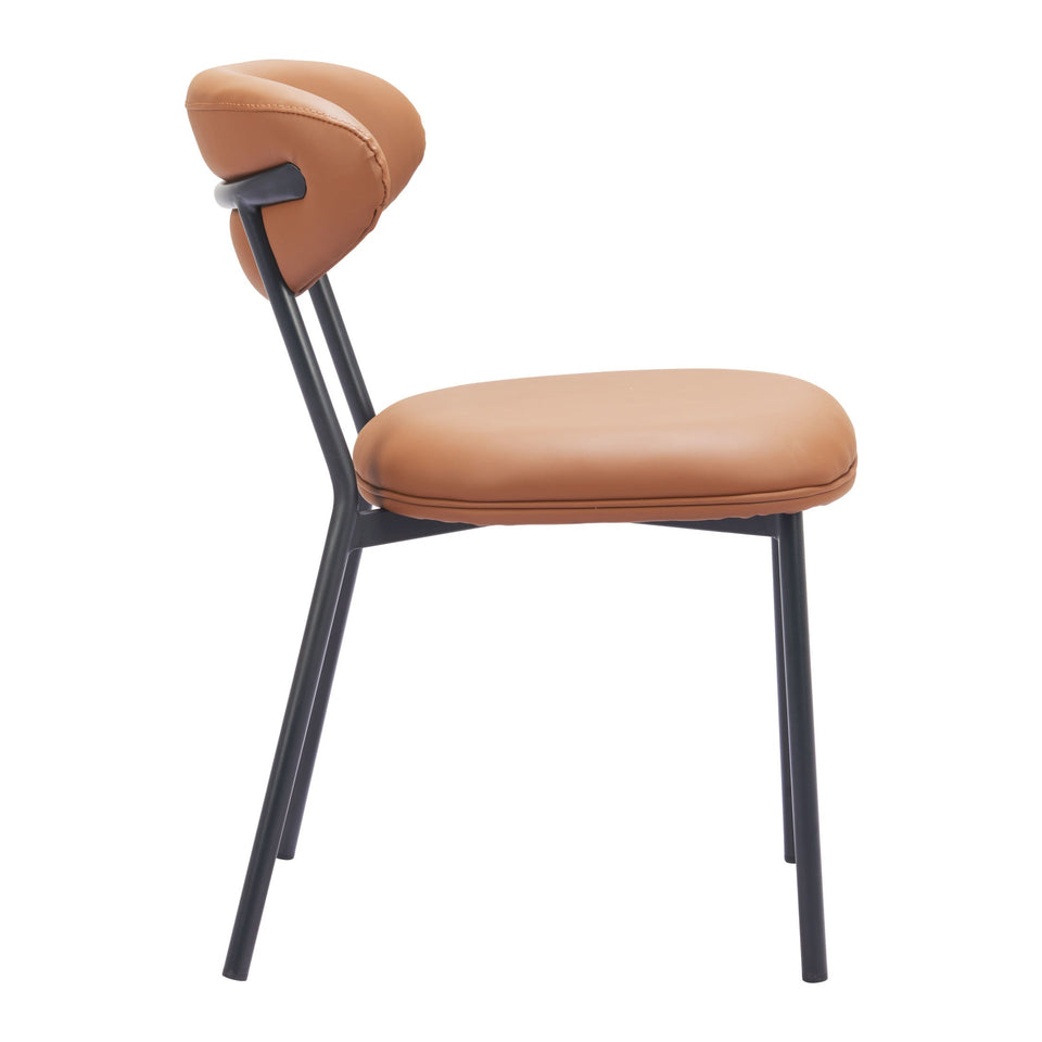 Rorun Dining Chair (Set of 4) Brown