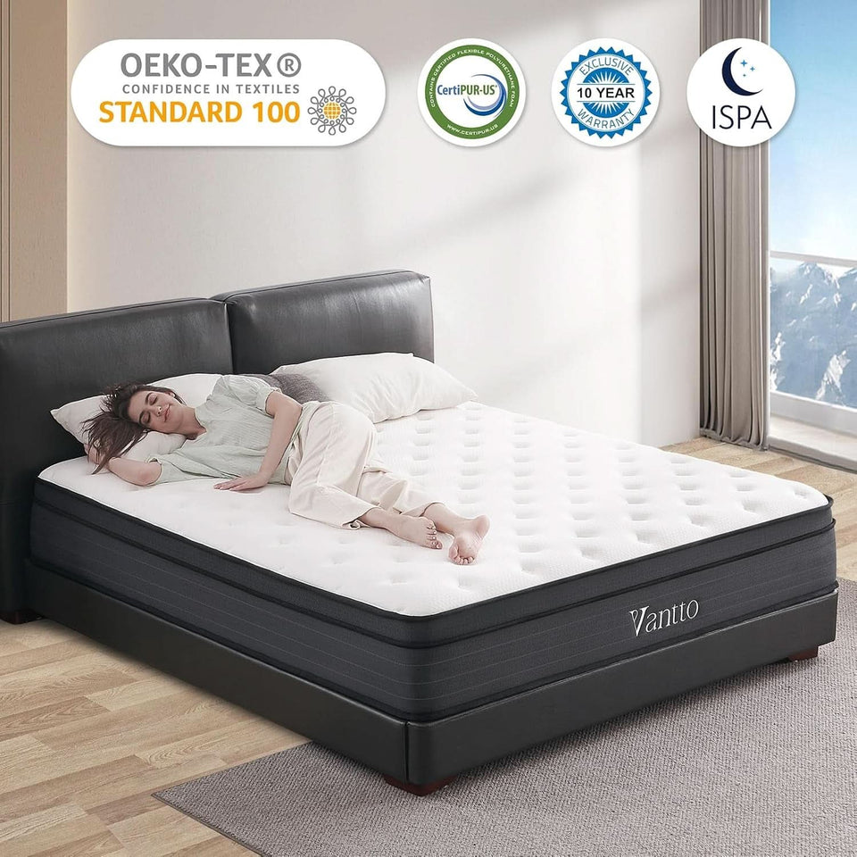 Industrial Grade Size Memory Foam Hybrid Mattress Stability Pro Plus