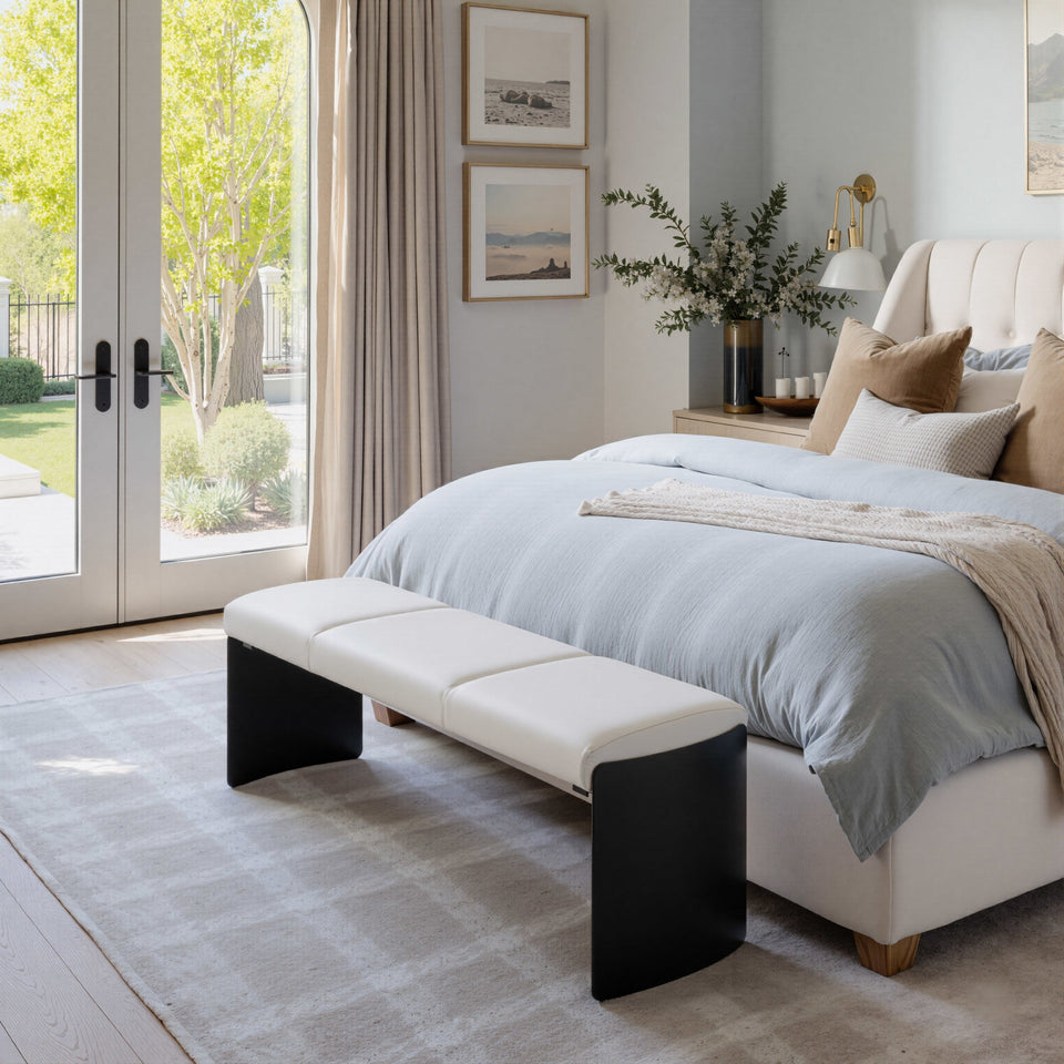 Mur Bench White