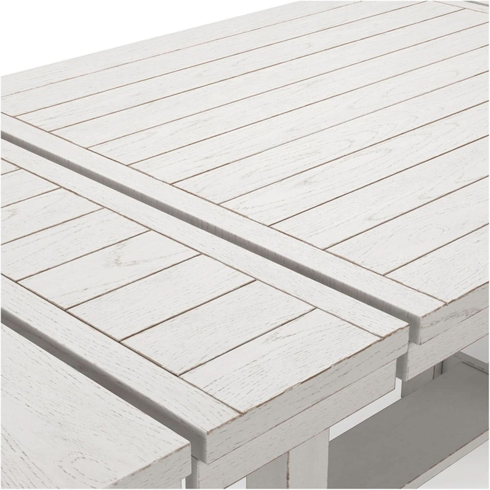 Robbinsdale Counter Height Dining Extension Table 42W 86D White