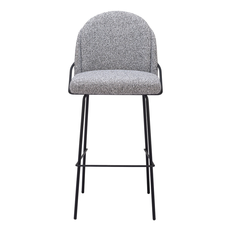 Jambi Barstool (Set of 2) Black & White