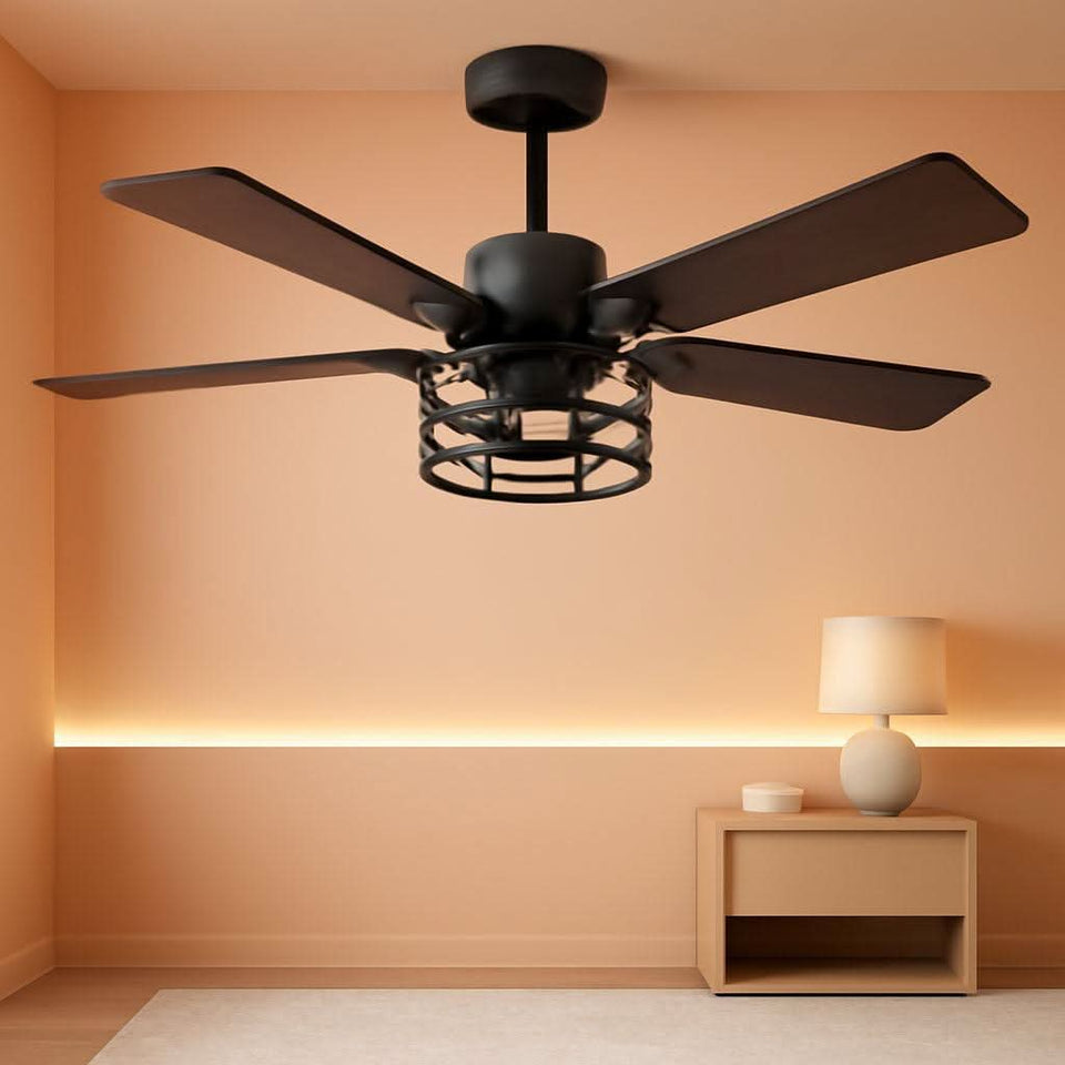 52 Inch Outdoor Ceiling Fan With Remote And Lights