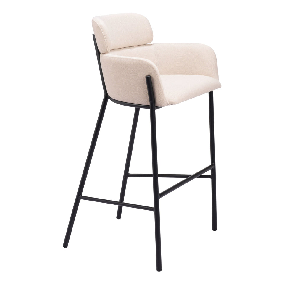 Bremor Barstool Beige