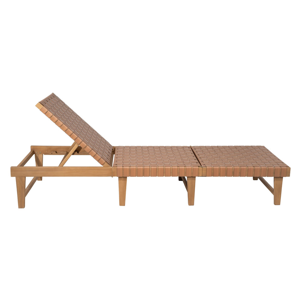 Breath Chaise Lounge Brown