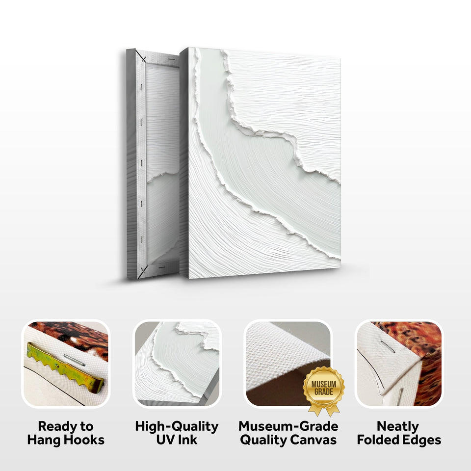 Abstract Minimalist Wave Wall Art