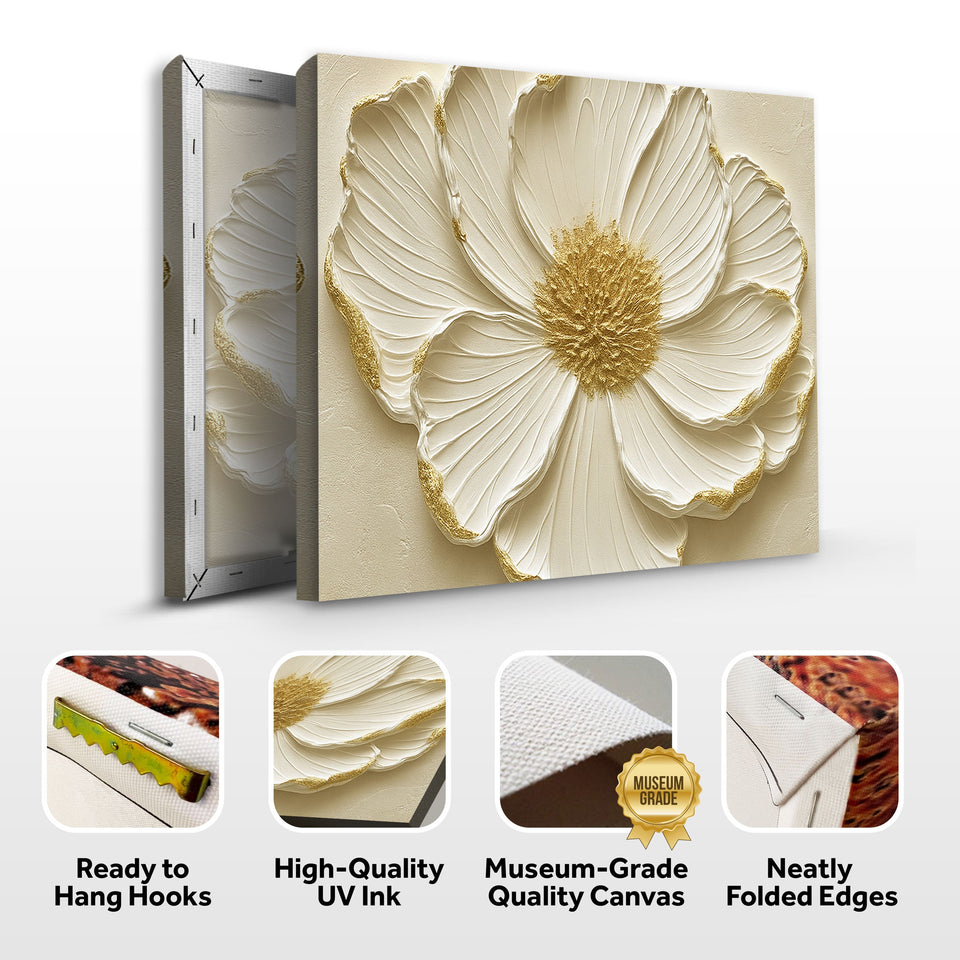 Modern Abstract Flower Wall Art