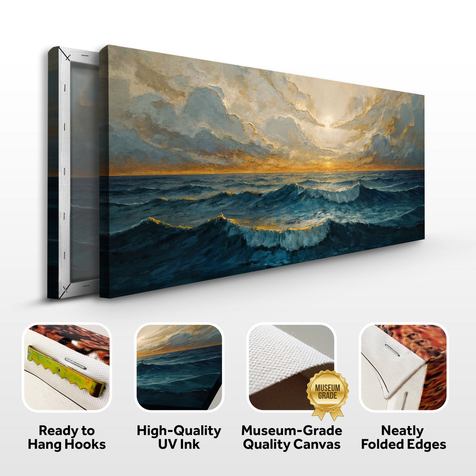 Waterscape Abstract Wall Art XI