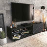 Black & Black Marble Pattern