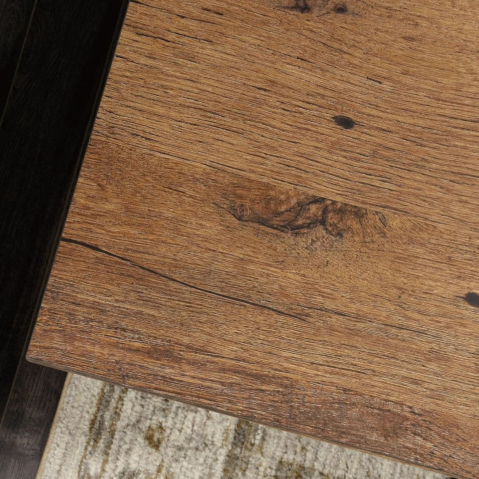 Palladia Executive Desk 65 Inch Vintage Oak Surface