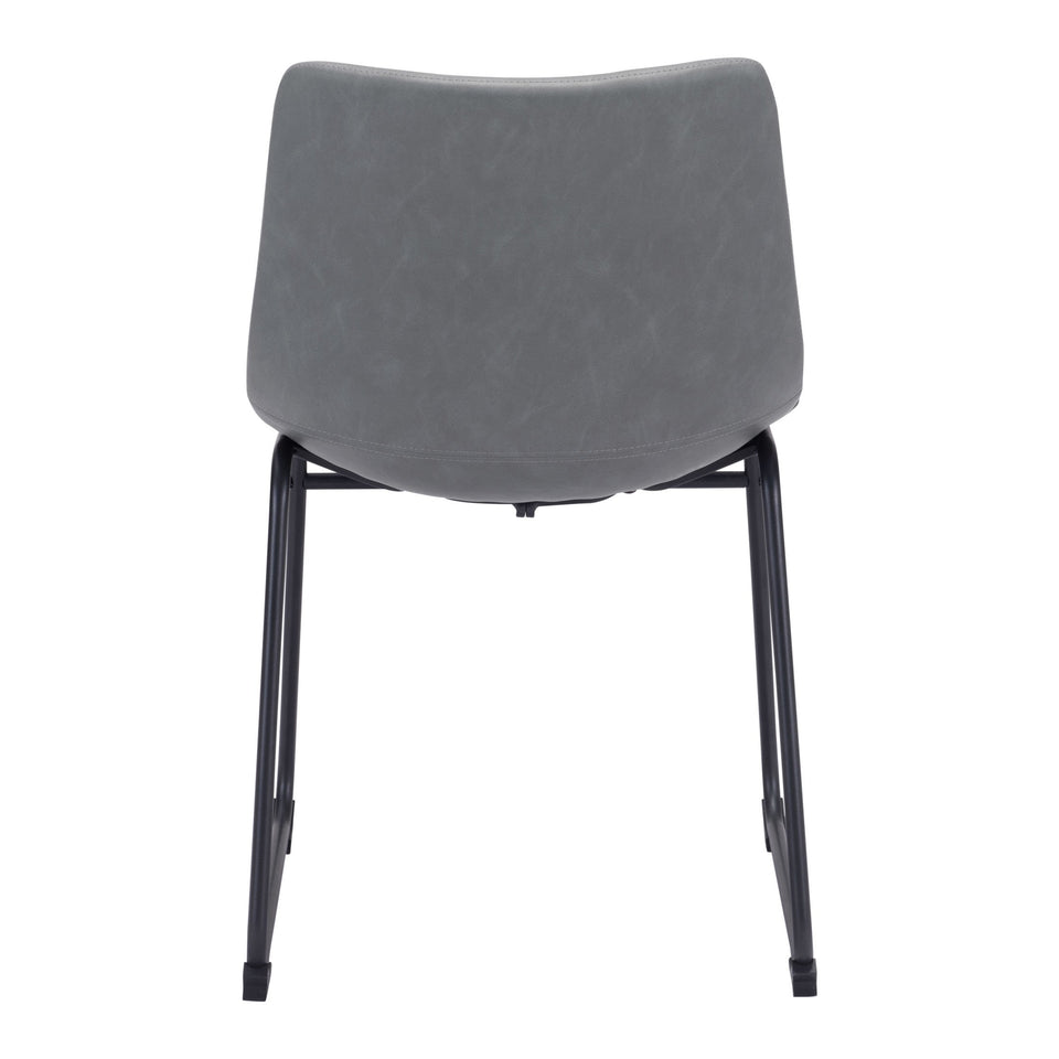 Smart Dining Chair (Set of 2) Charcoal