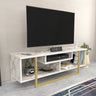 White Marble Pattern & Gold