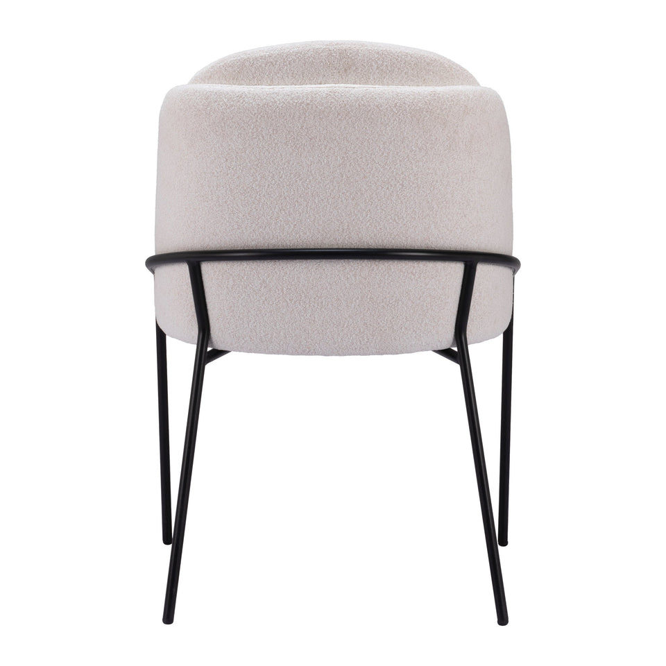 Jambi Dining Chair (Set of 2) Ivory