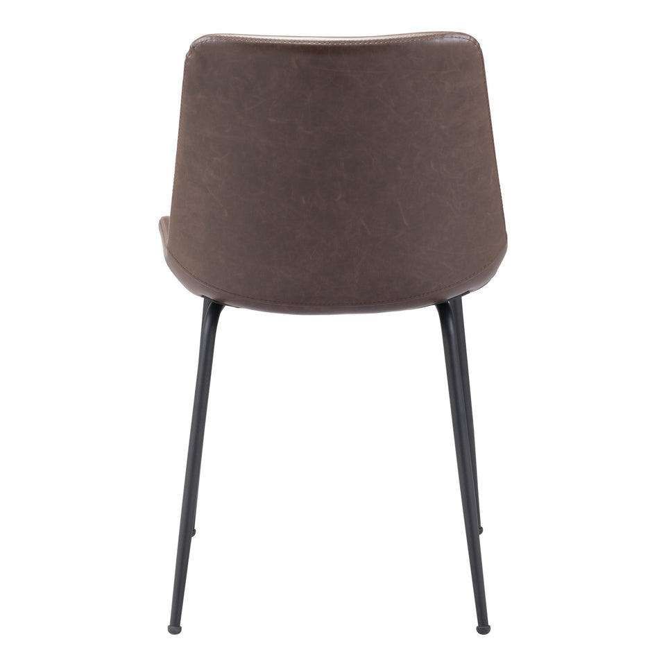 Byron Dining Chair (Set of 2) Brown