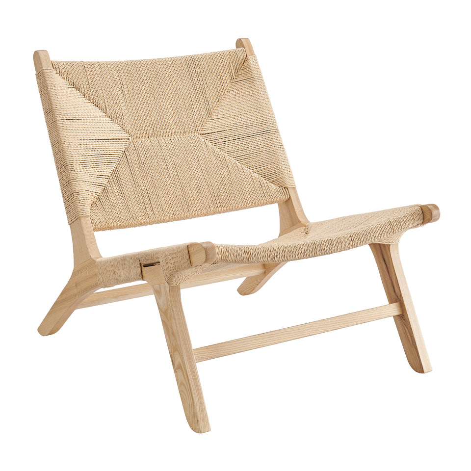 lounge chair - side angle view