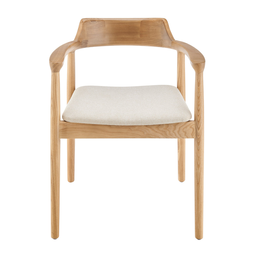 armchair - front view