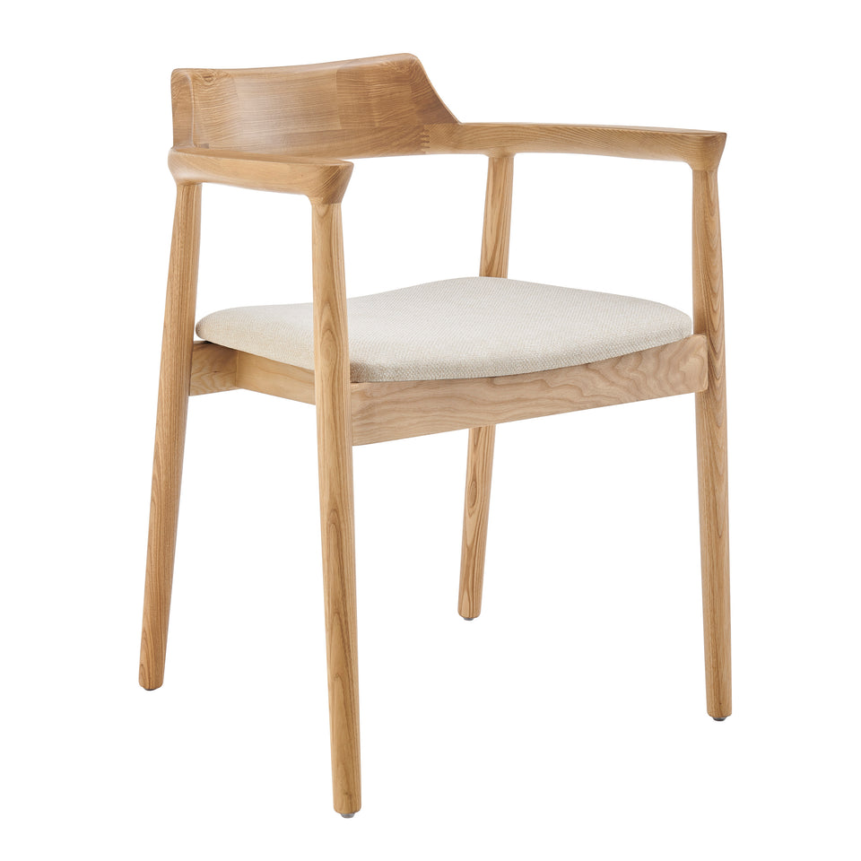 armchair - side angle view