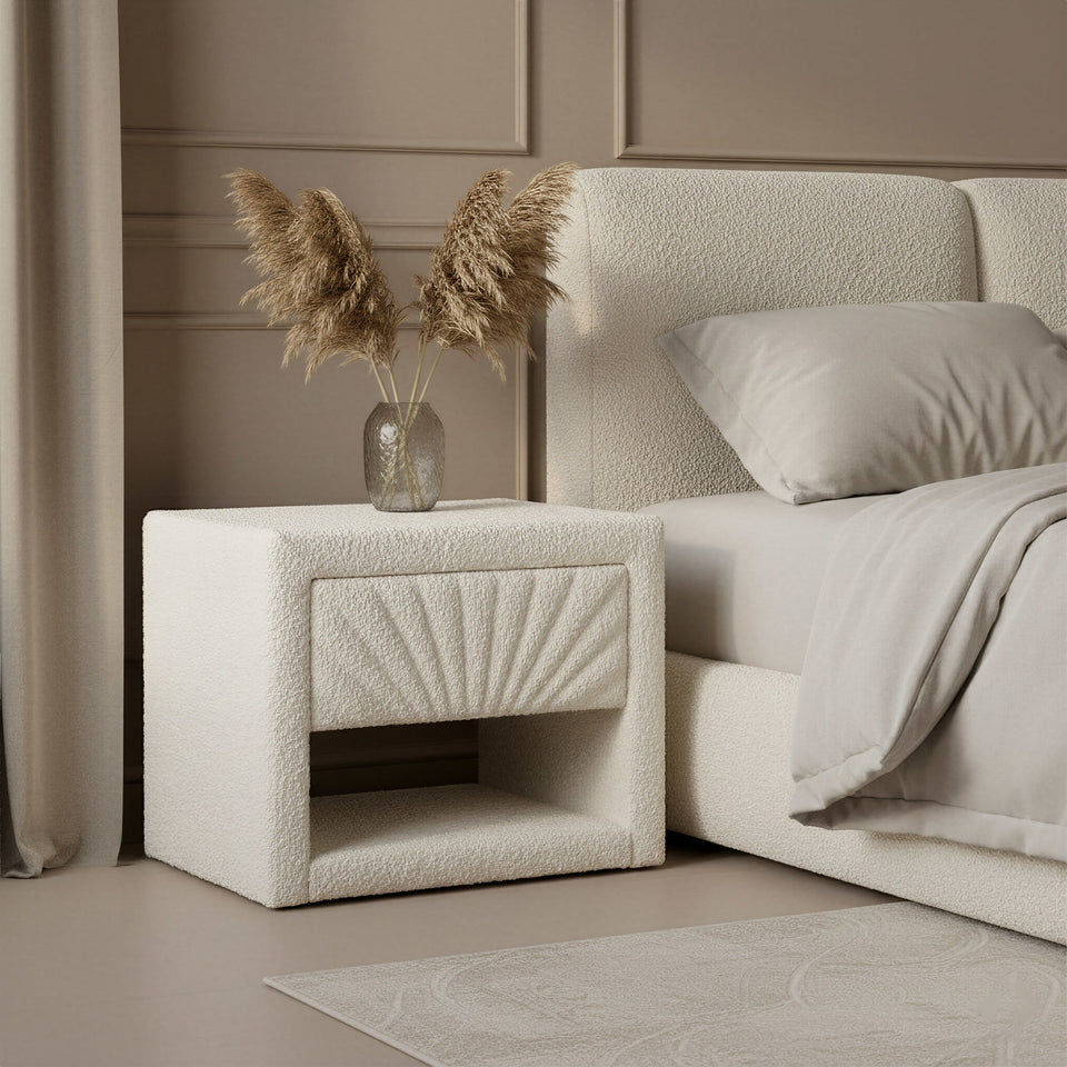 Baris Nightstand Ivory