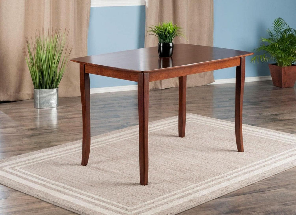 Inglewood Walnut Dining Table 47.24In Long 29.53In Wide