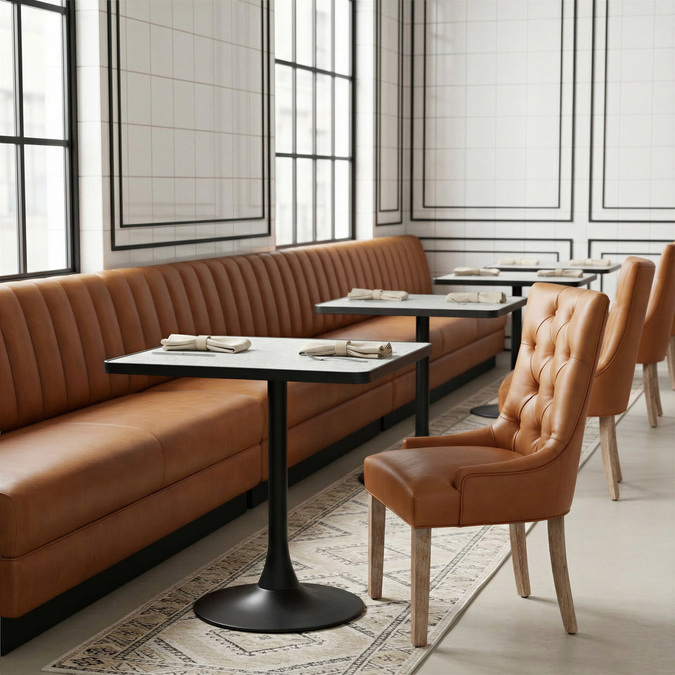 Spot Bistro Table Gray & Black