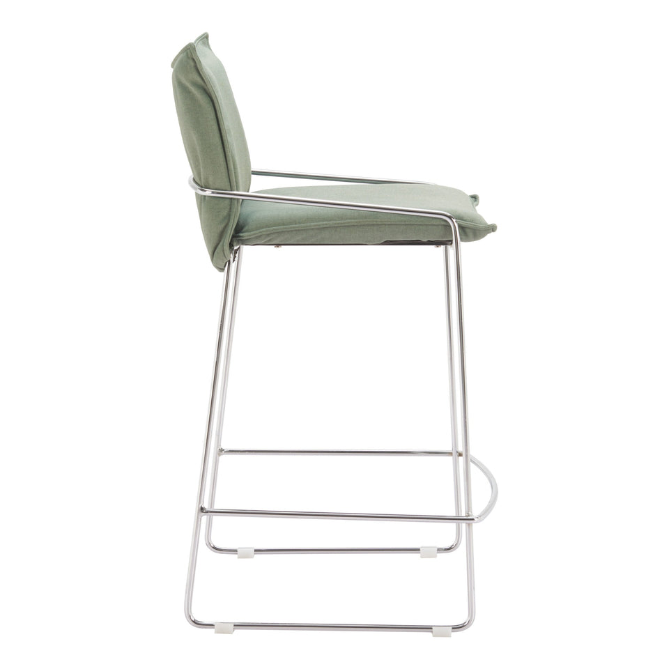 Pola Counter Stool Green